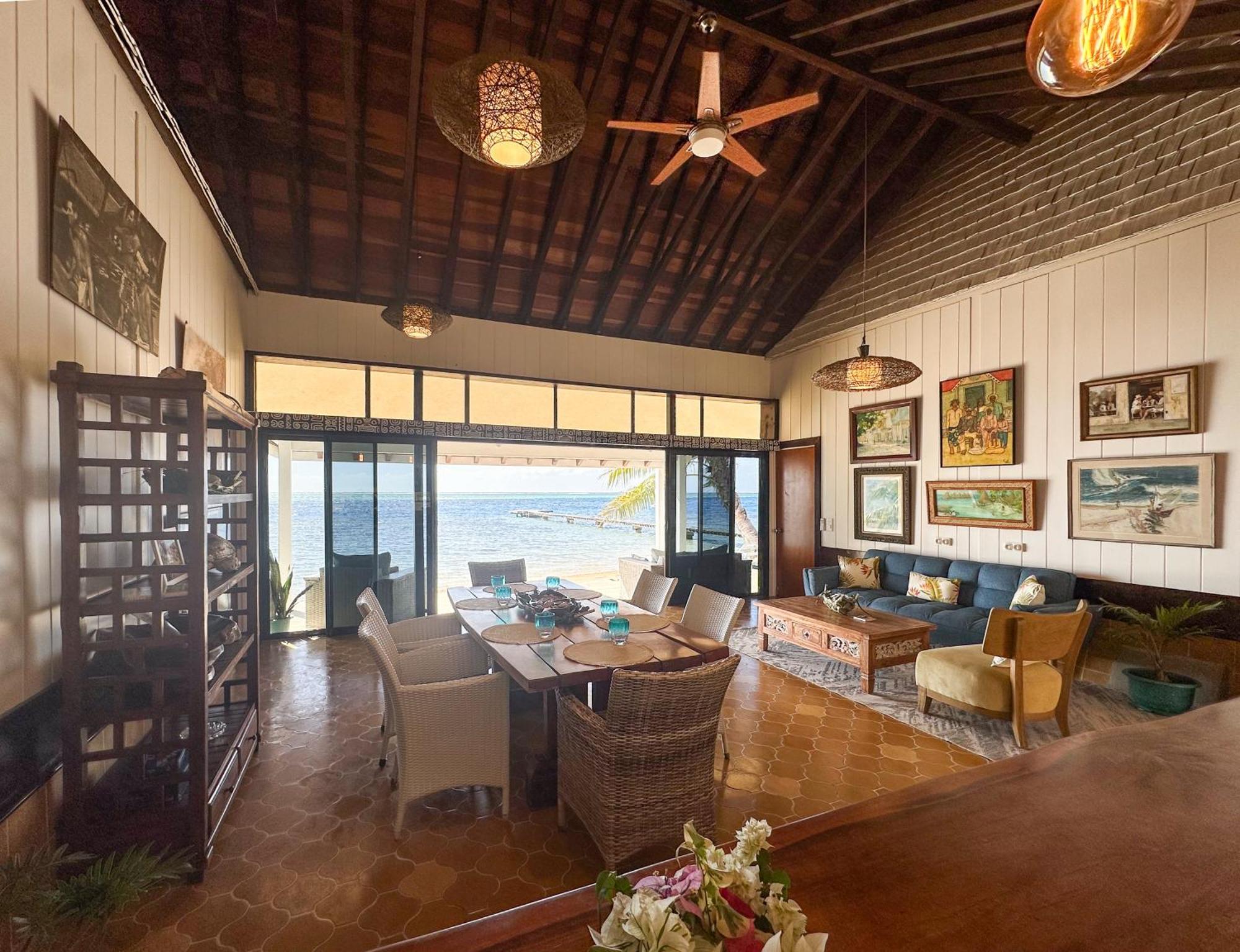 Chez Jay Moorea Beach House Villa Maharepa  Eksteriør bilde