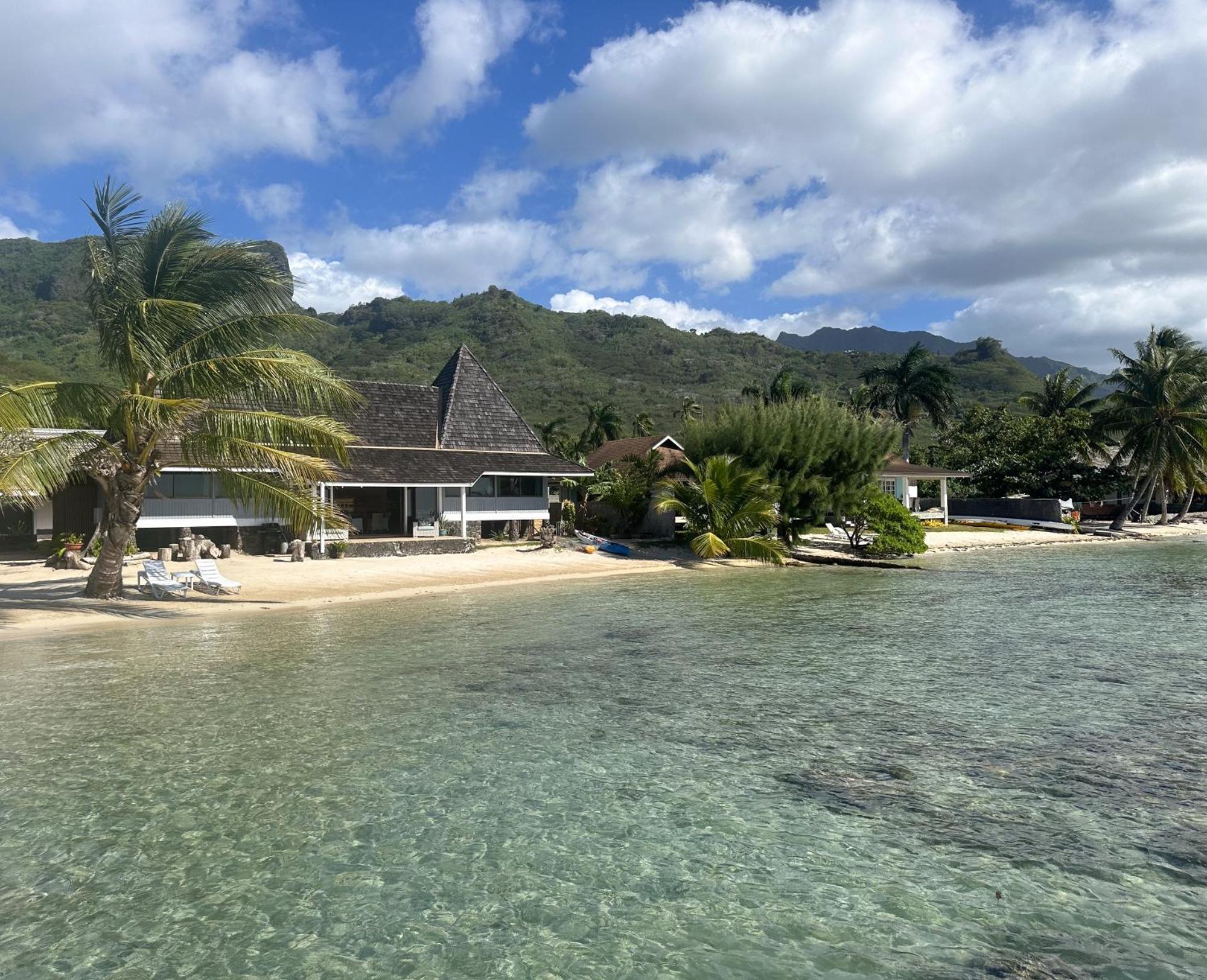 Chez Jay Moorea Beach House Villa Maharepa  Eksteriør bilde