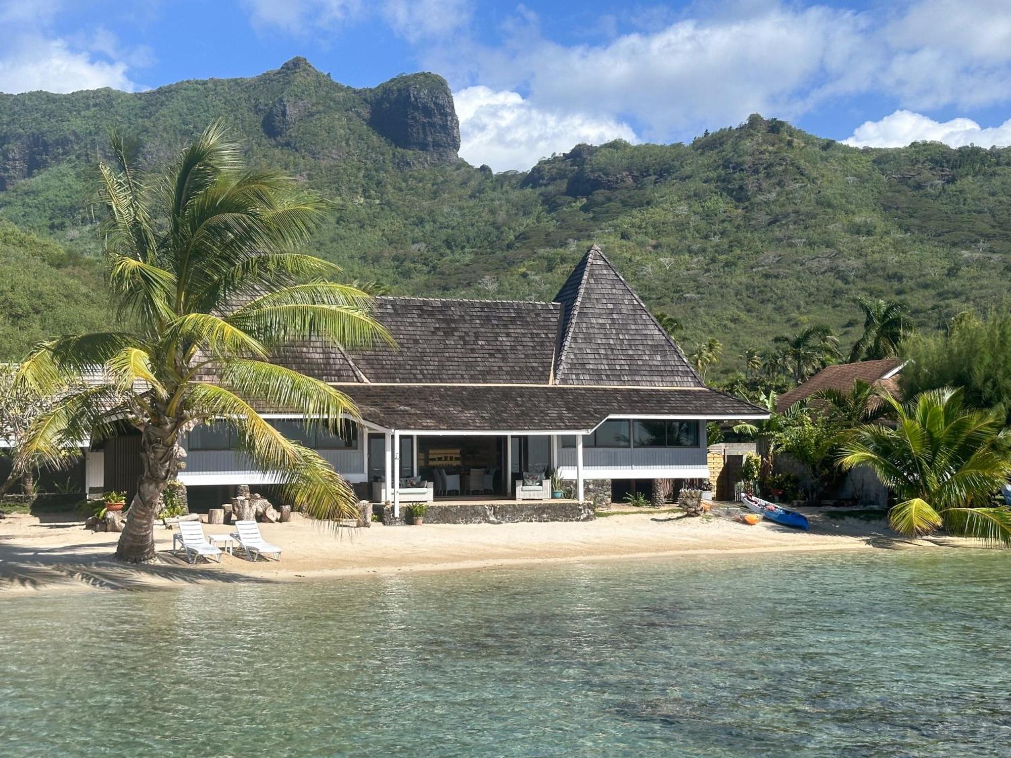 Chez Jay Moorea Beach House Villa Maharepa  Eksteriør bilde